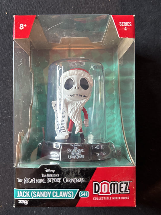 The Nightmare Before Christmas Tim Burton's Jack Sandy Claws Miniature New in Box