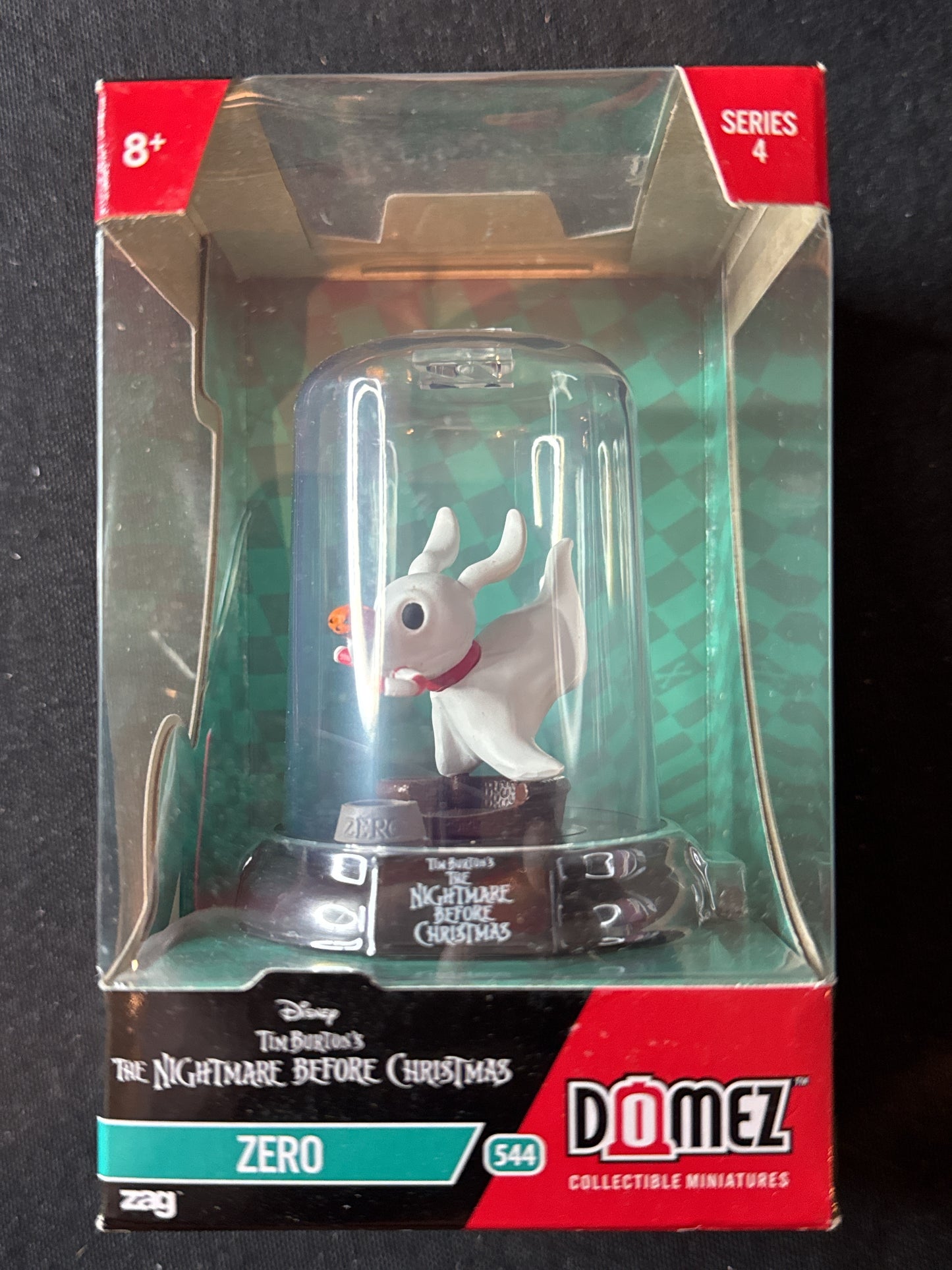 The Nightmare Before Christmas Tim Burton's Zero Collectible Miniature New in Box