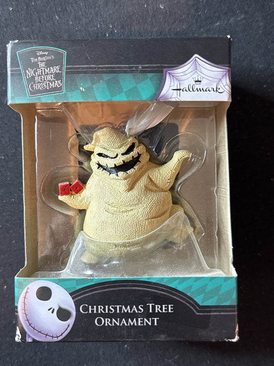 The Nightmare Before Christmas Tim Burton's Oogie Boogie Ornament New in Box