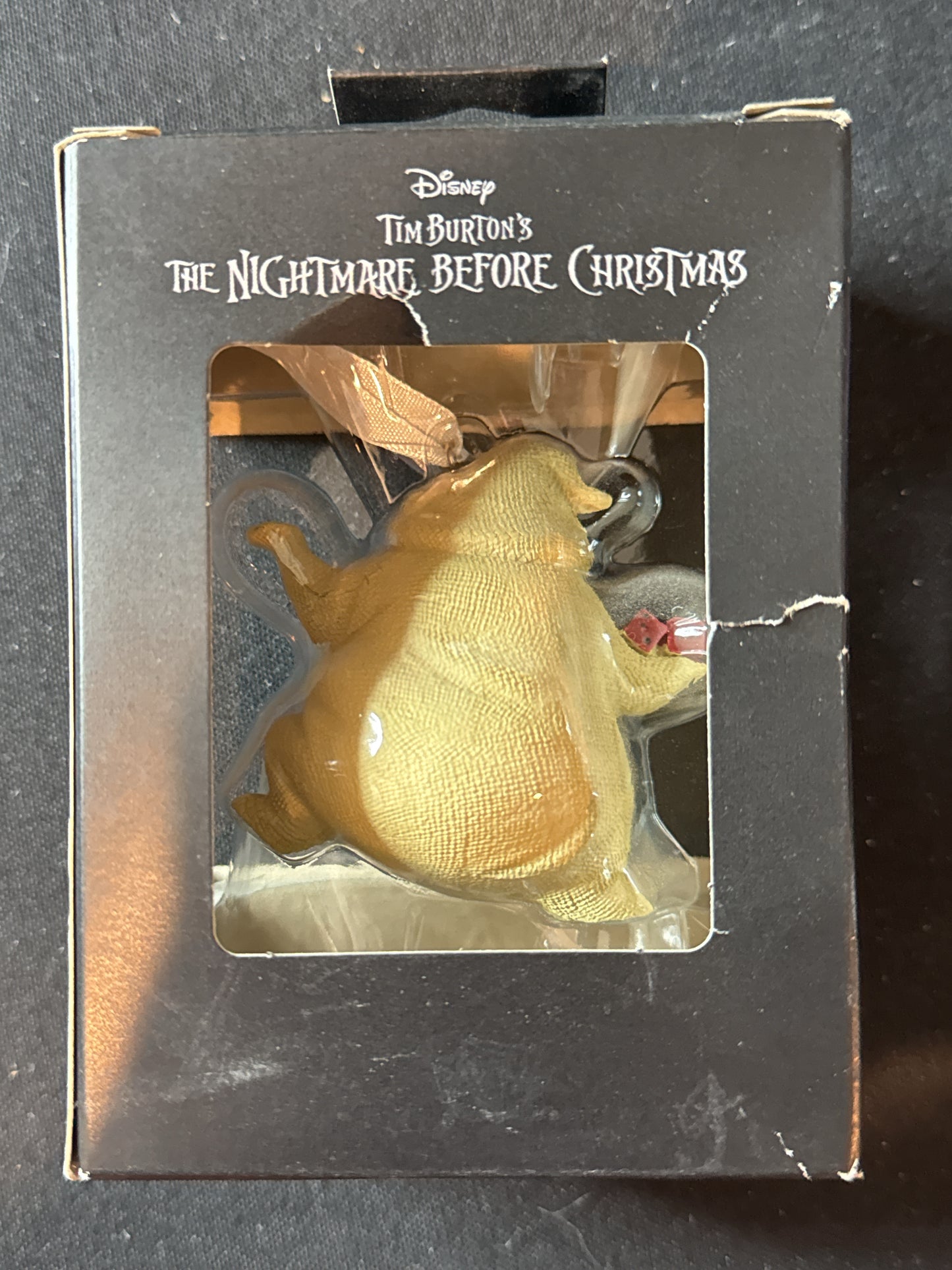 The Nightmare Before Christmas Tim Burton's Oogie Boogie Ornament New in Box