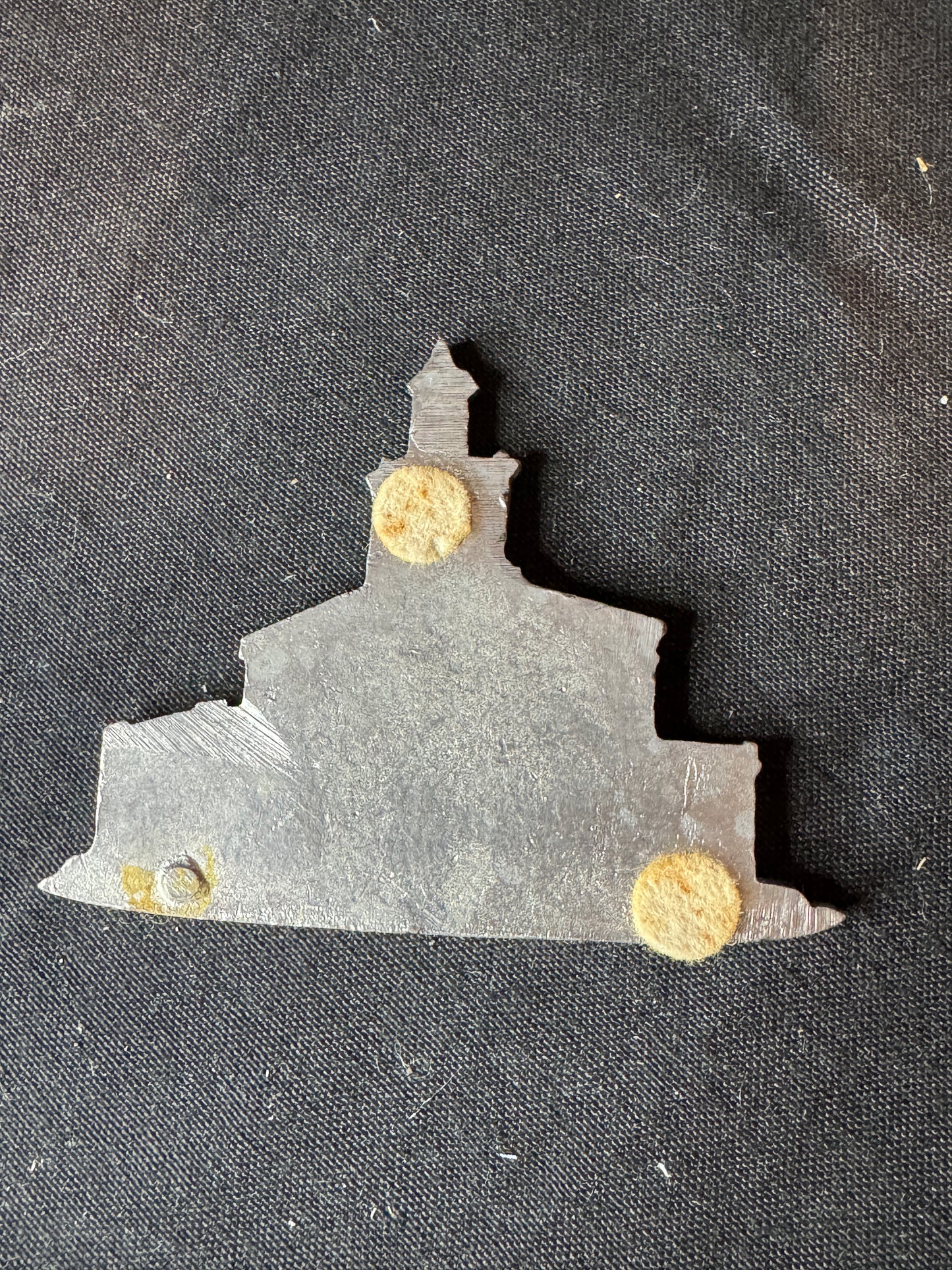 Metzke Pewter Rare Piece 3" x 4"