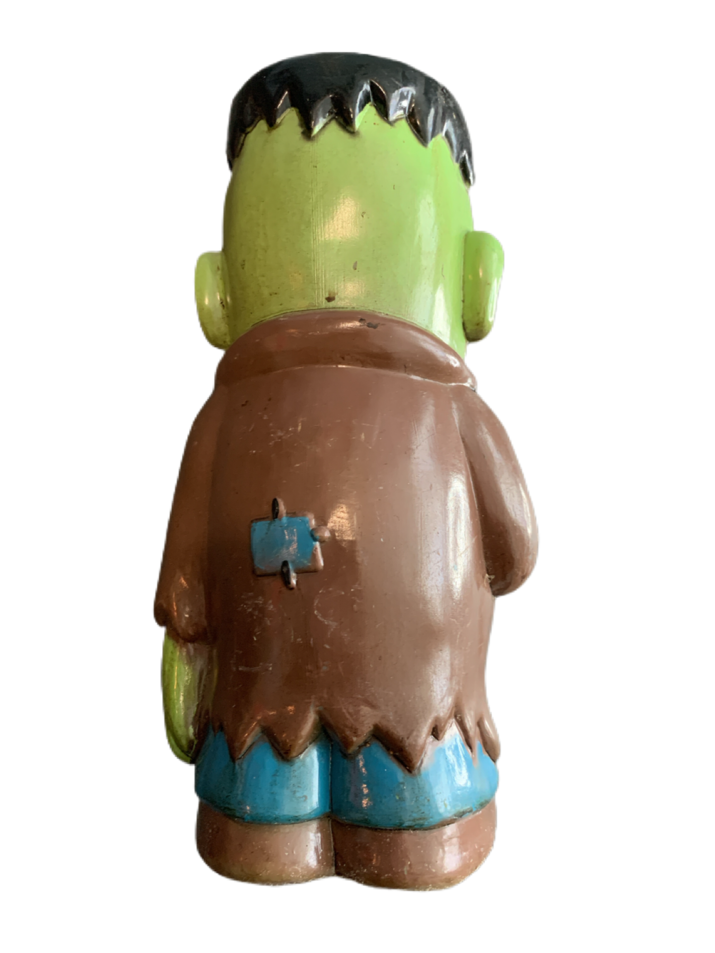 Halloween Dynagood 9" Witch and Frankenstein Blow Molds 2001