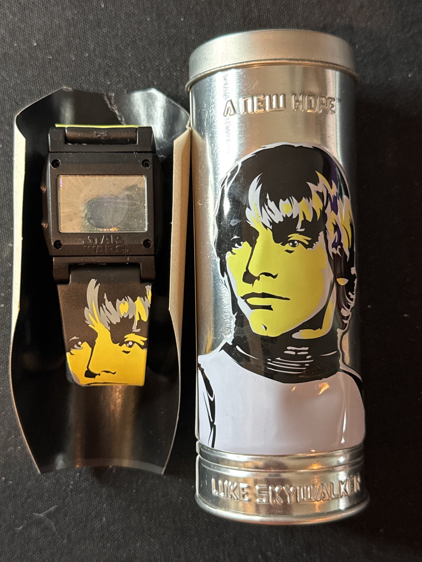 Star Wars Watch New Hope Burger King New In Tin 2005 Luke Skywalker Stormtrooper