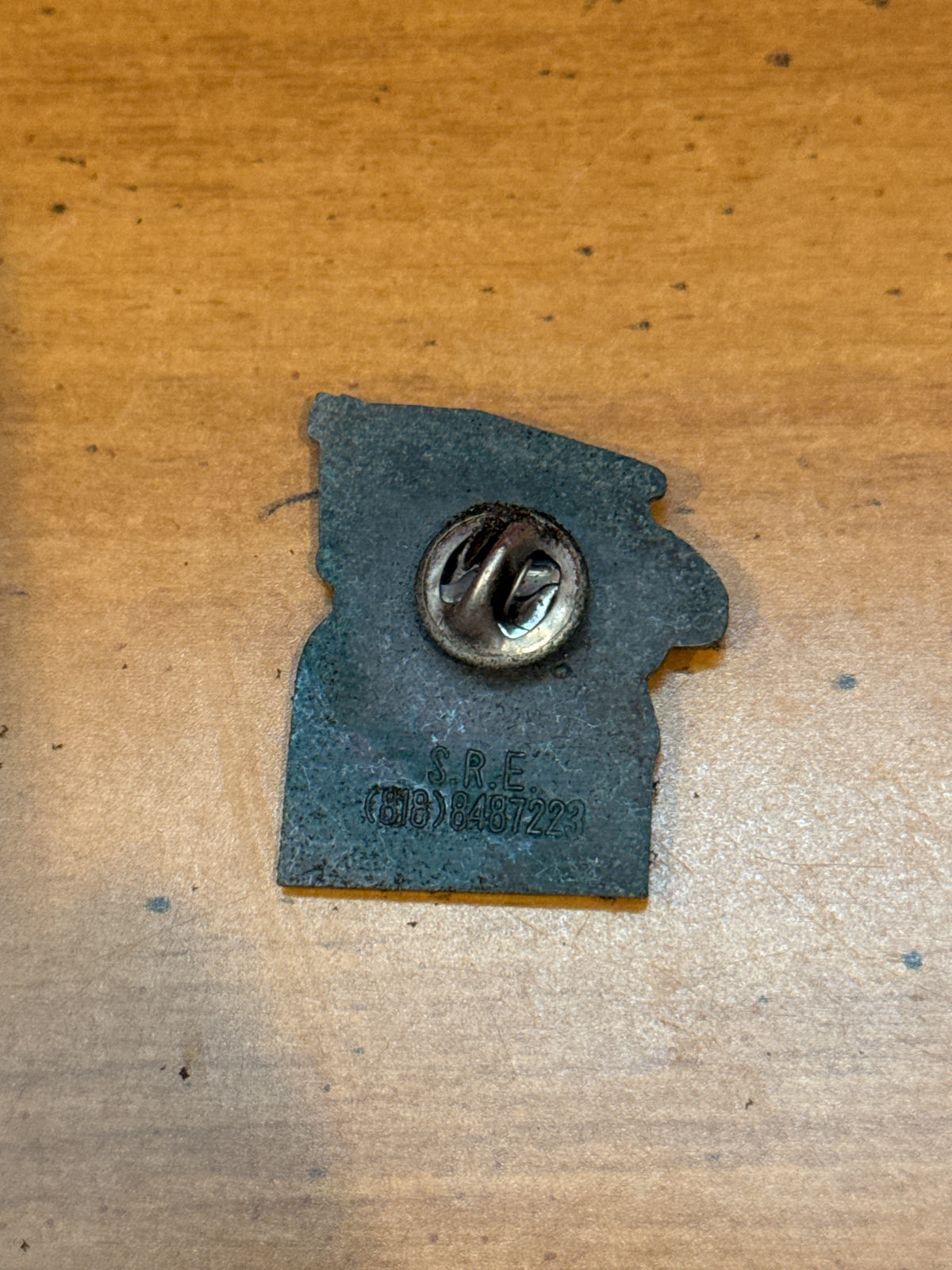Chevy 1988 Indianapolis Indy 500 Brickyard IndyCar Race Car Engine Lapel Pin Pinback