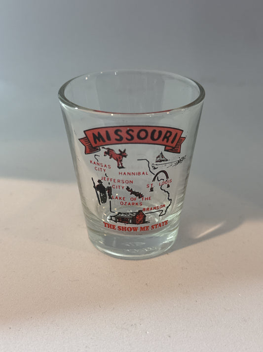 Missouri Shot Glass 2.25" Tall