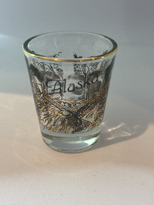Alaska Shot Glass 2.25" Tall