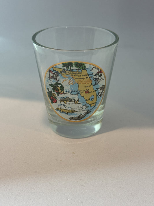 Florida Shot Glass 2.25" Tall