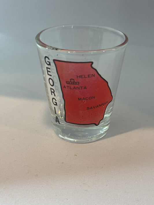 Georgia Shot Glass 2.25" Tall
