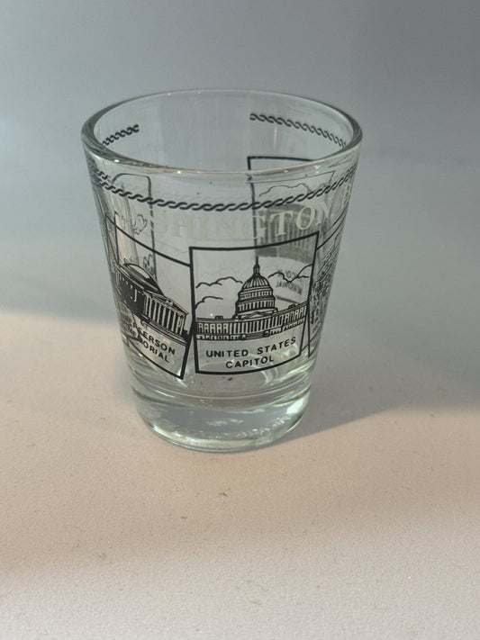 Washington DC Shot Glass 2.25" Tall