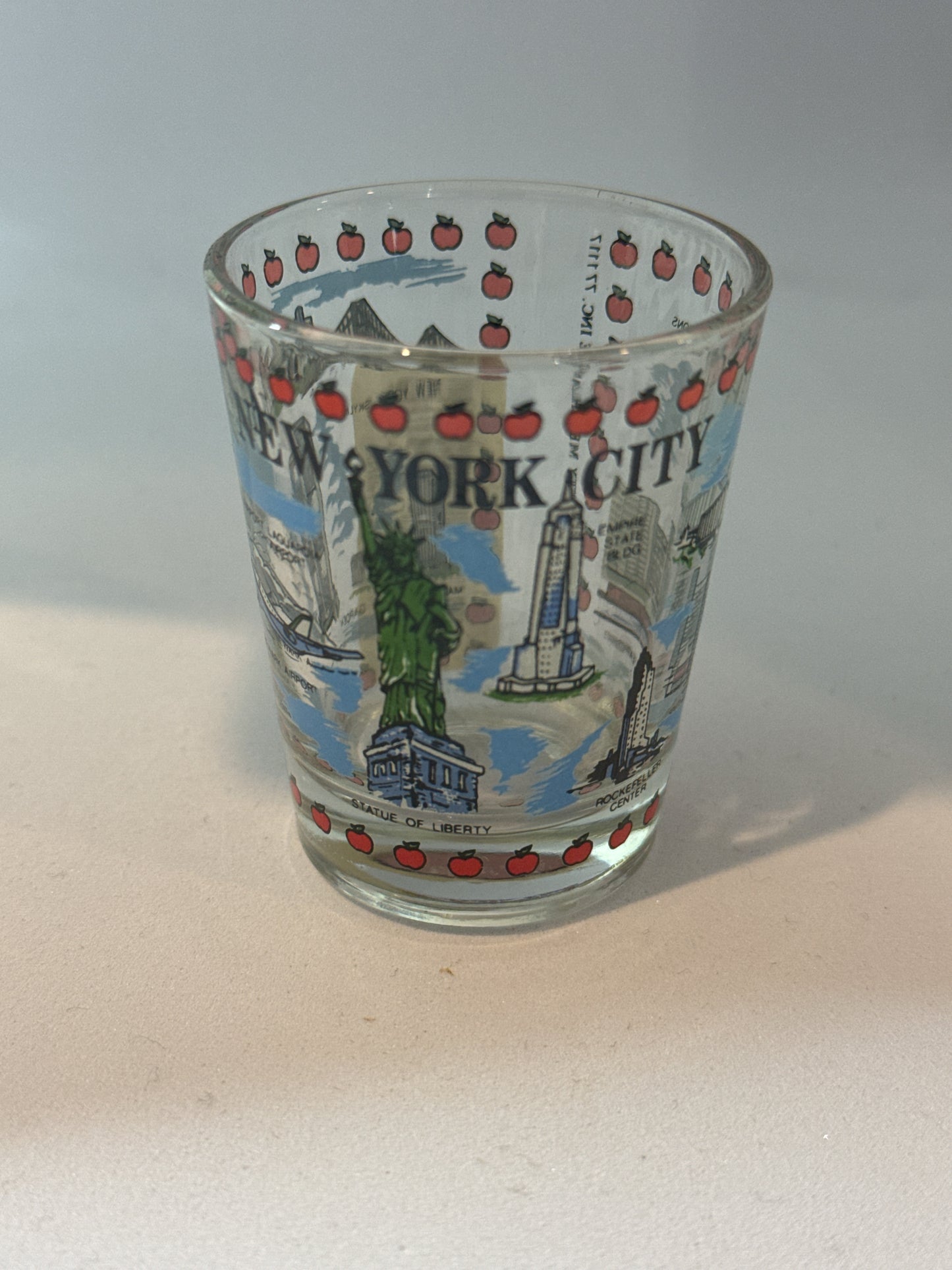 New York City Shot Glass 2.25" Tall