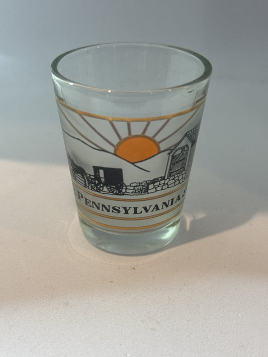 Pennsylvania Shot Glass 2.25" Tall