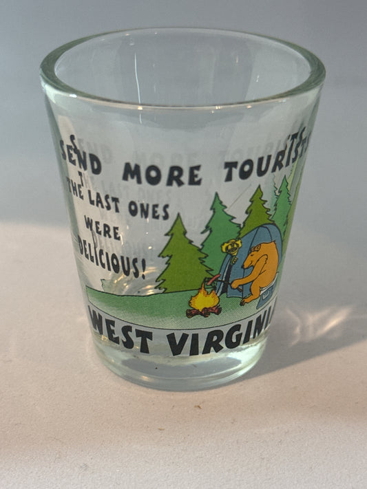 West Virginia Shot Glass 2.25" Tall