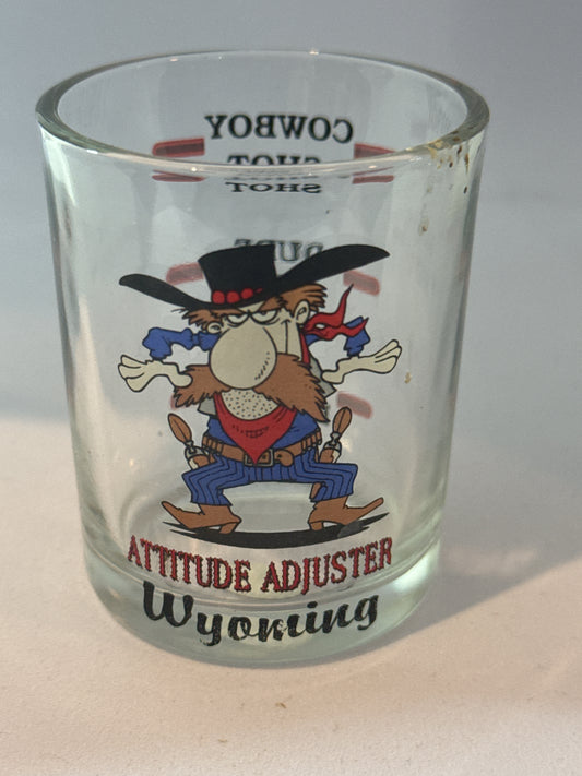 Wyoming Shot Glass 2.25" Tall