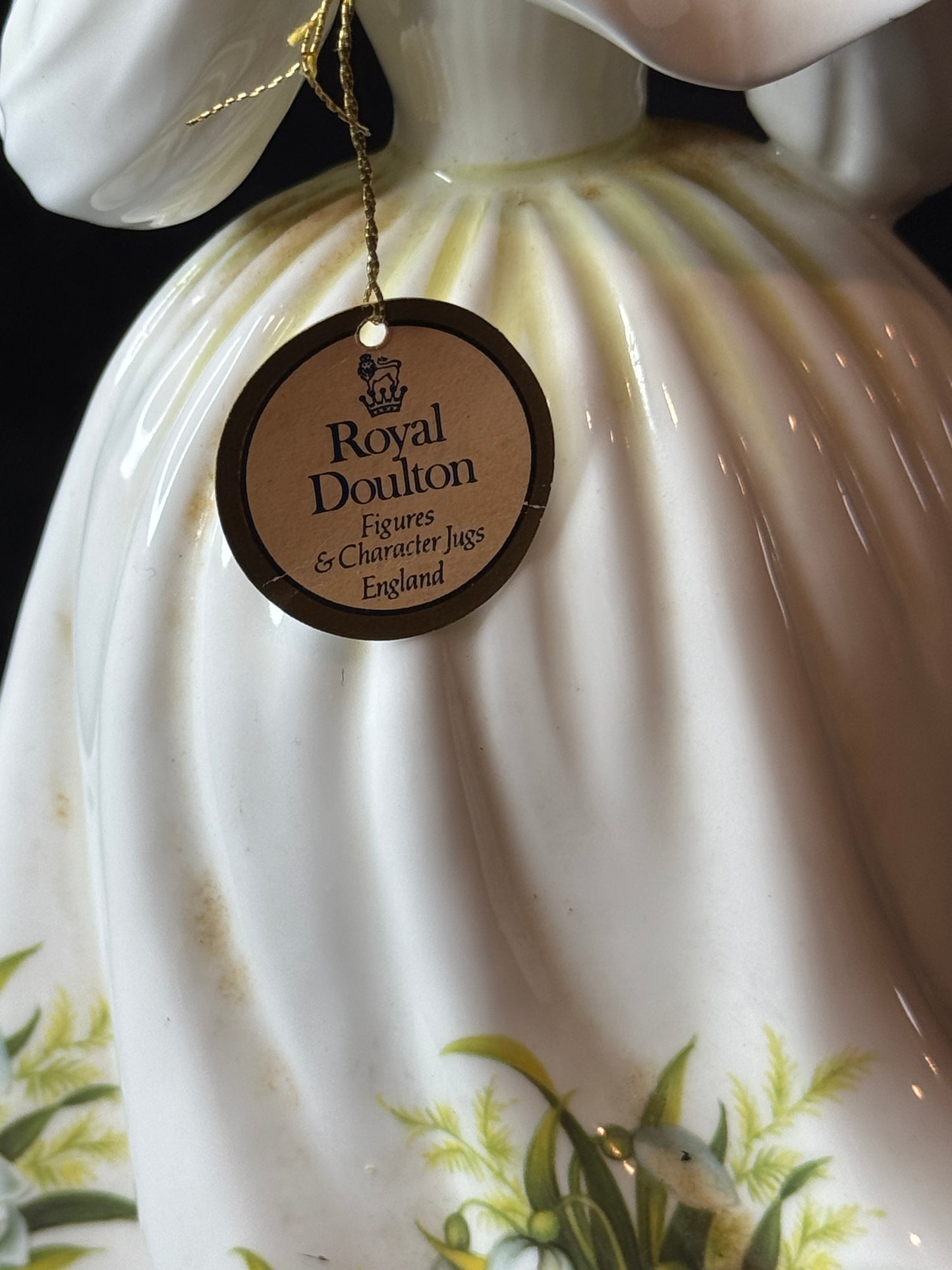 Royal Doulton Figure of the Month January HN2697 1988 Modeled by Peggy Davies Figurine