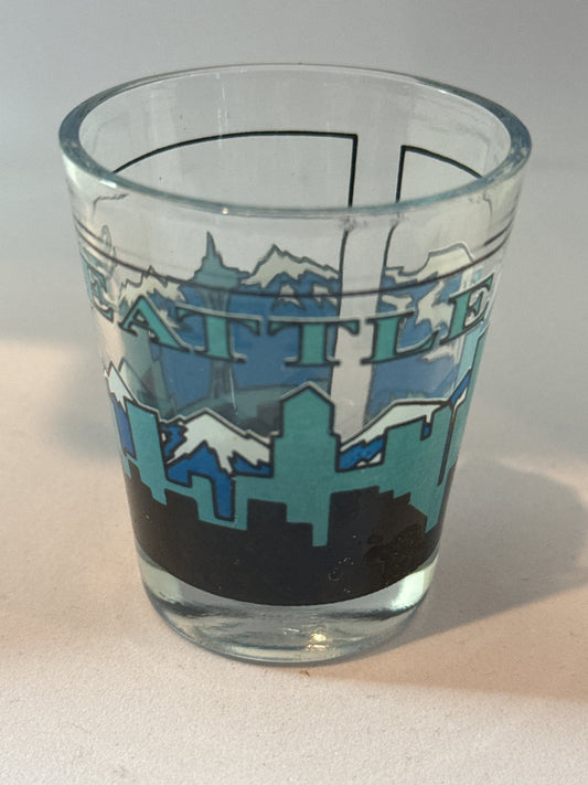 Seattle Shot Glass 2.25" Tall