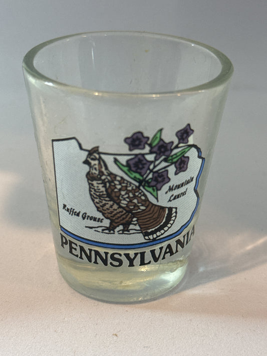 Pennsylvania Shot Glass 2.25" Tall