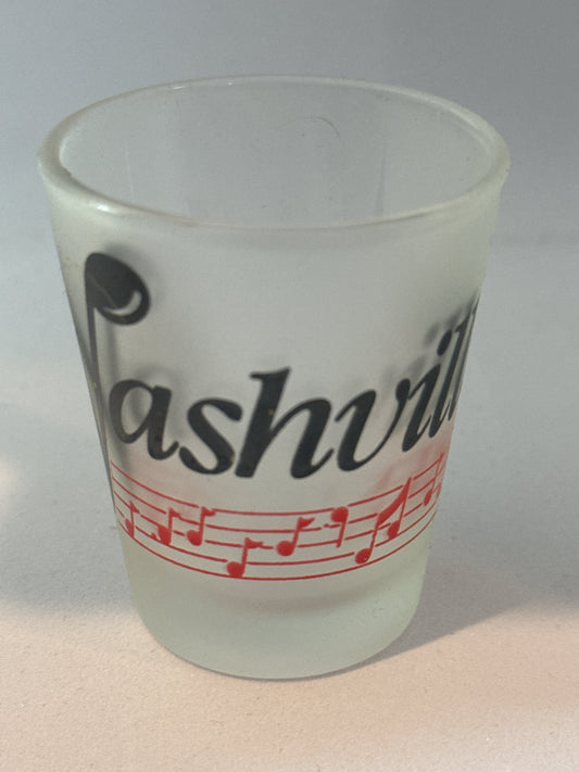 Nashville Shot Glass 2.25" Tall