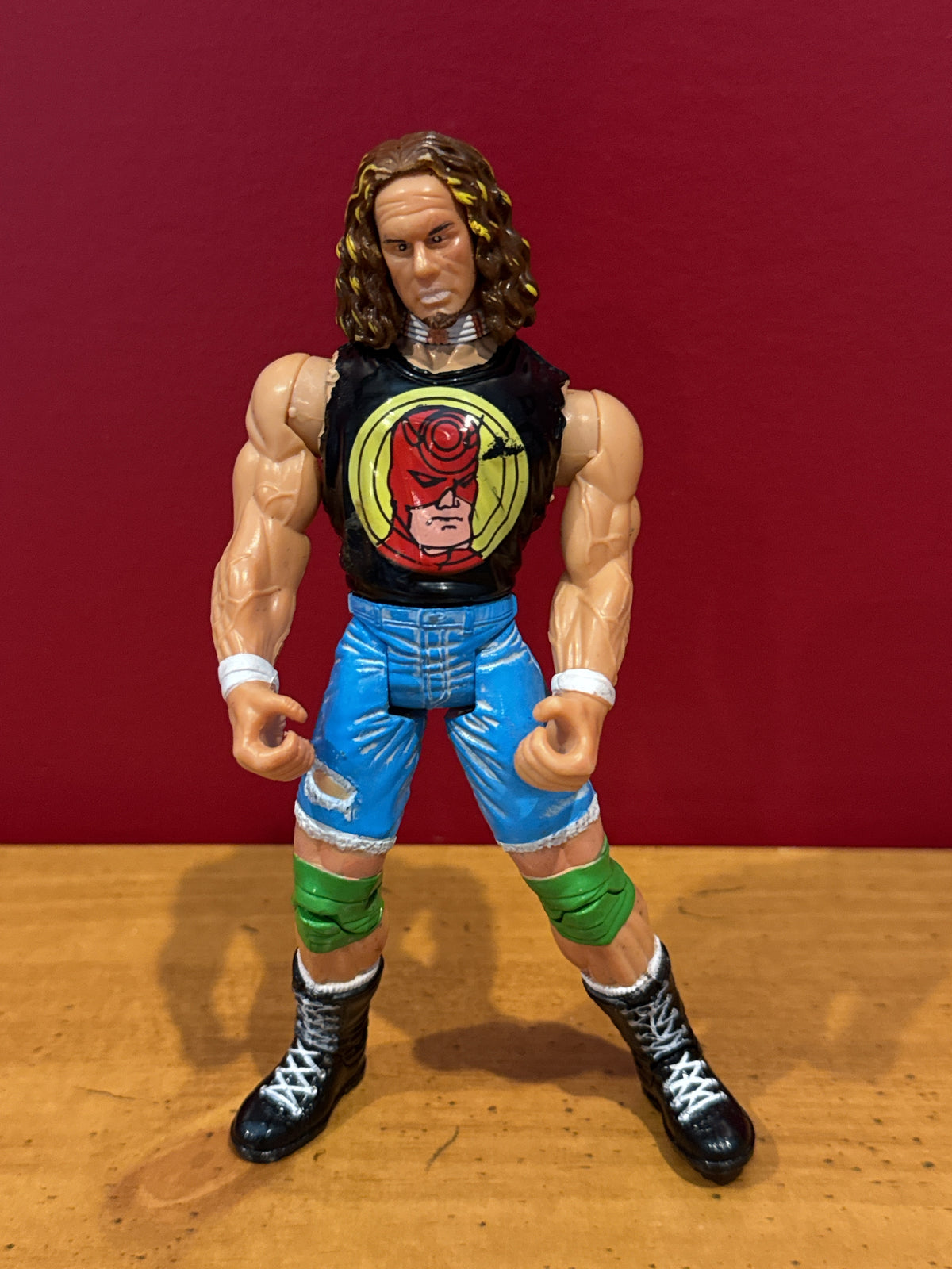 Bruisers Raven WCW ToyBiz Marvell 1999 Action Figure 6" Tall