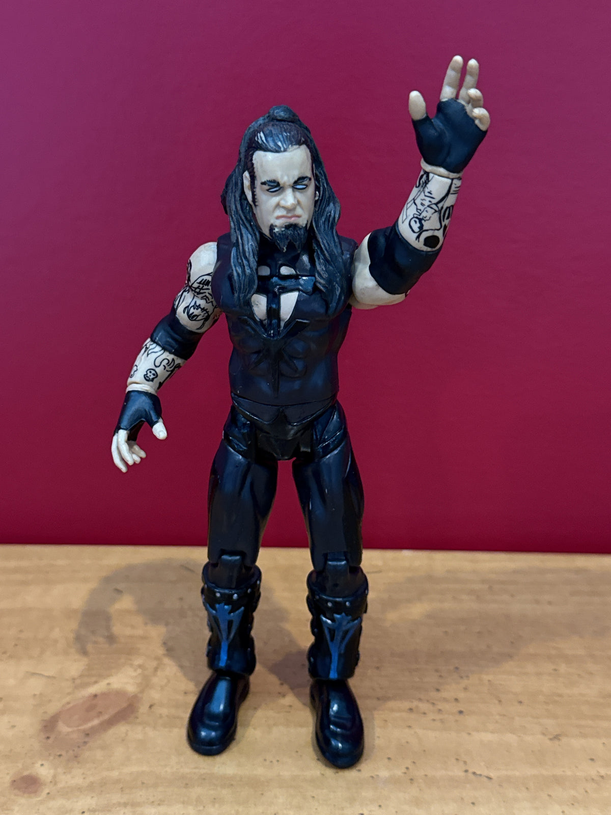 WWE Undertaker Smackdown 2 Loose Wrestling Action Figure Jakks 7" Tall