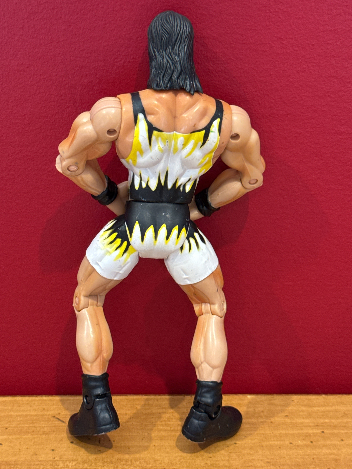 WCW Wrath Bruisers Series Wrestling Action Figure ToyBiz WWE Adam Bomb 7" Tall
