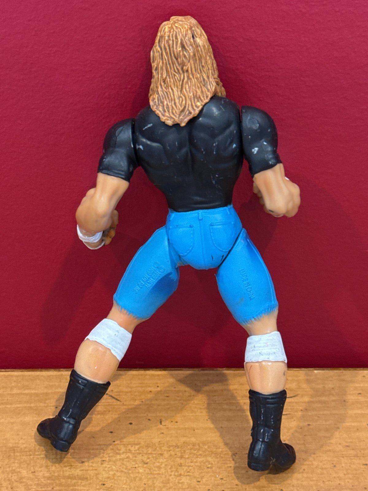 WCW Raven Grip N Flip Loose Wrestling Action Figure ToyBiz 6.5" Tall
