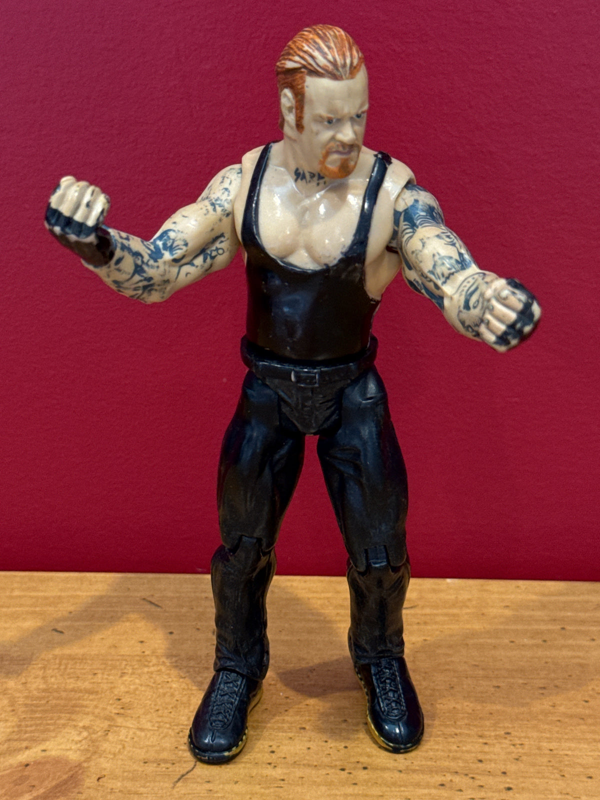WWE Undertaker Rebellion 3 Sunday Night Heat Loose Wrestling Action Figure Jakks 7" Tall