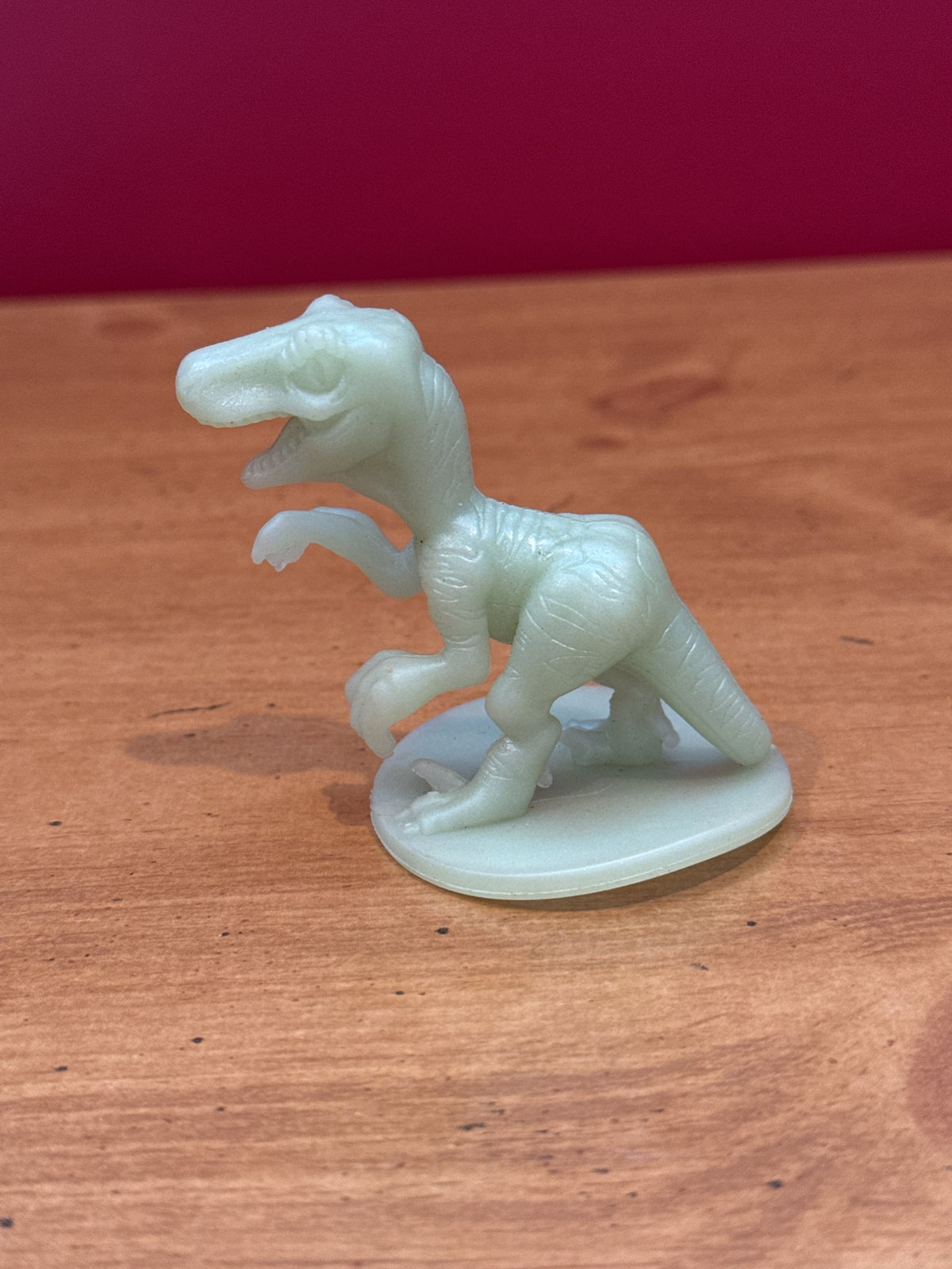 Sonic Drive-In T Rex Sonicsaurus Glow In The Dark Dinasaur Figure Cake Topper 2.25" Tall