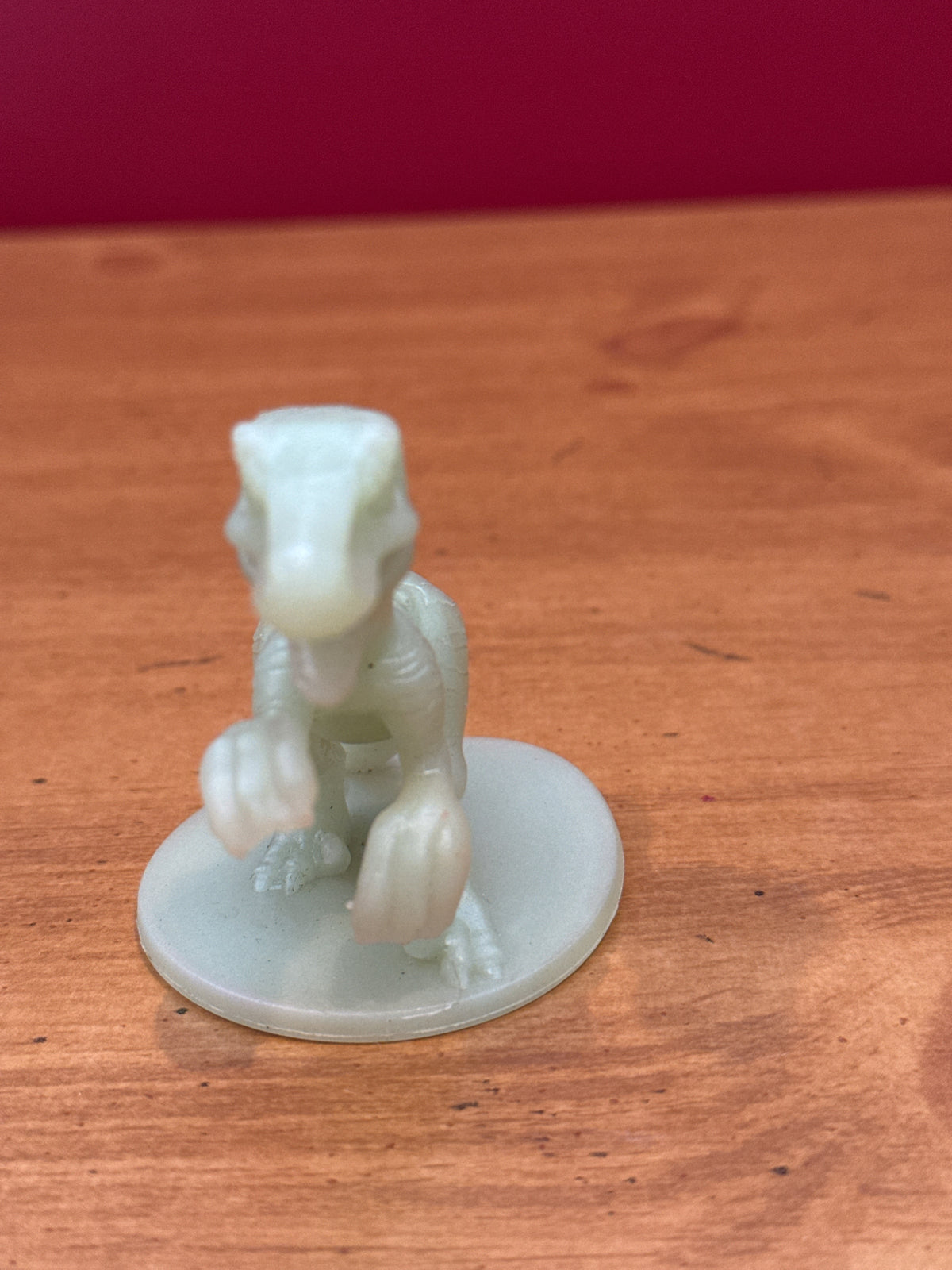 Sonic Drive-In T Rex Sonicsaurus Glow In The Dark Dinasaur Figure Cake Topper 2.25" Tall
