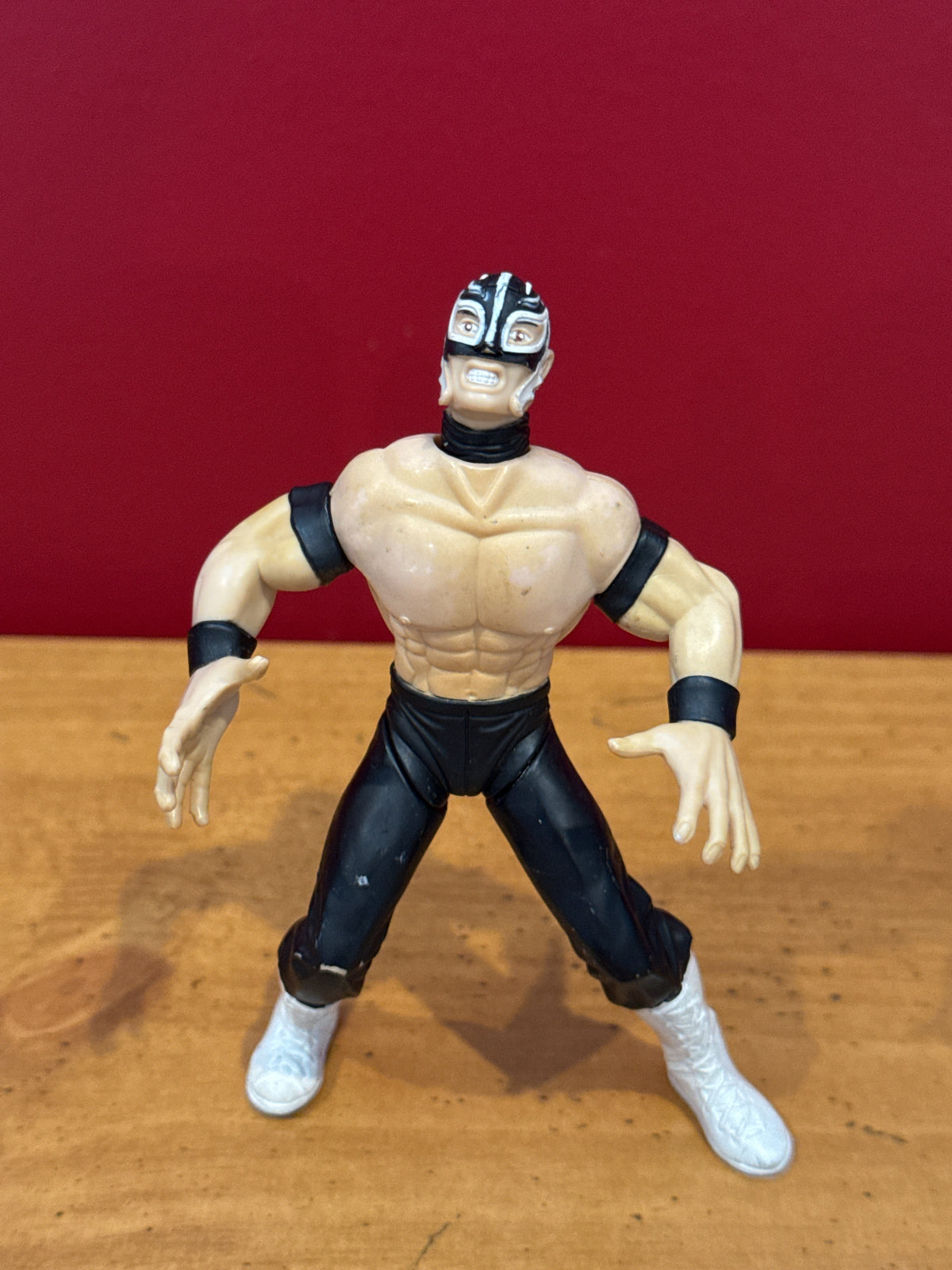 Rey Mysterio Jr. 1999 Smash N Slam Action Figure - ECW WWF WWE WCW TNA ToyBiz 4.5" Tall