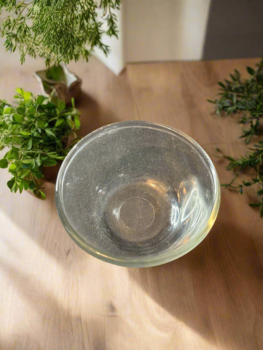 Small Glass Bowl For Dipping Or Mixing No Branding 5" Wide x 2.75" Tall