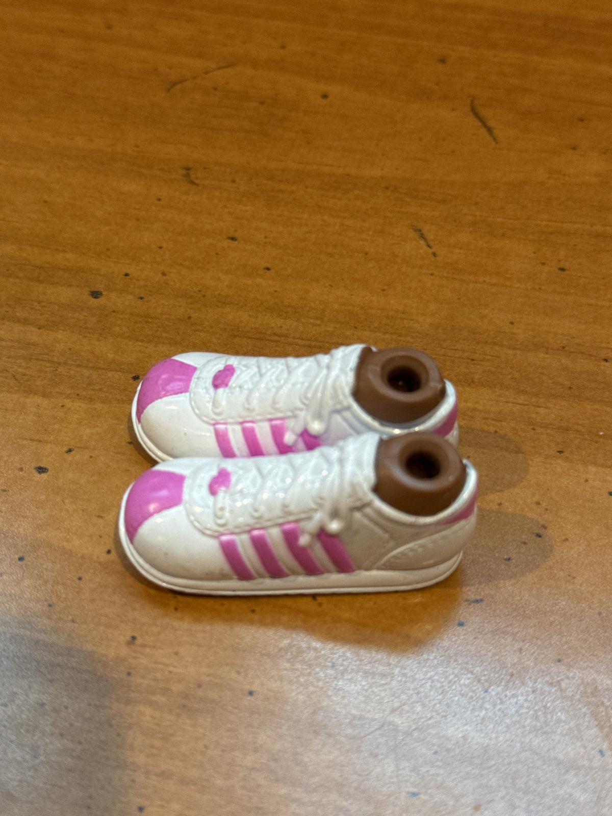 Bratz Dolls Pink White High Tops Replacement Shoes One Pair