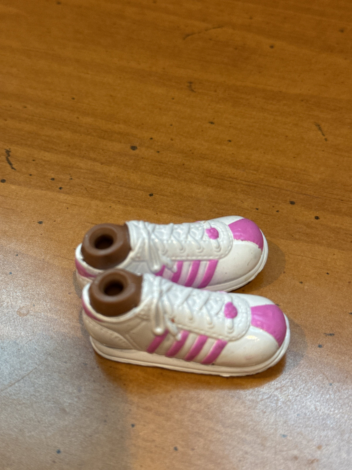 Bratz Dolls Pink White High Tops Replacement Shoes One Pair