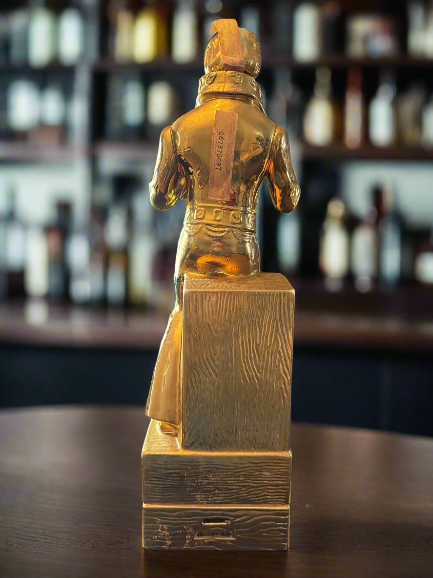 Elvis Gold Ultimate Tribute Decanter McCormick The King '77 Sincerely Elvis 15.25" Tall