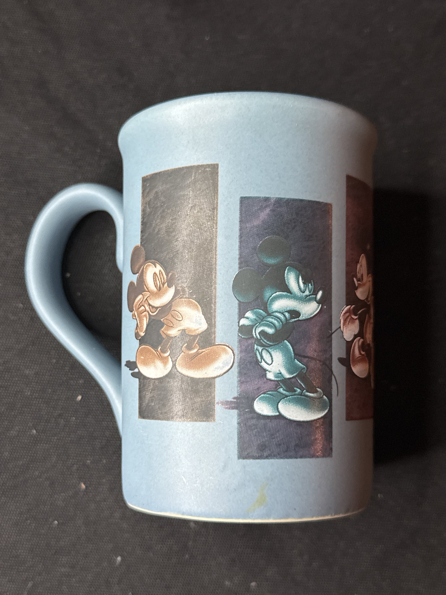 Disney Mickey Mouse Coffee Mug Cup Disneyland Resort 15oz 4.5" Tall