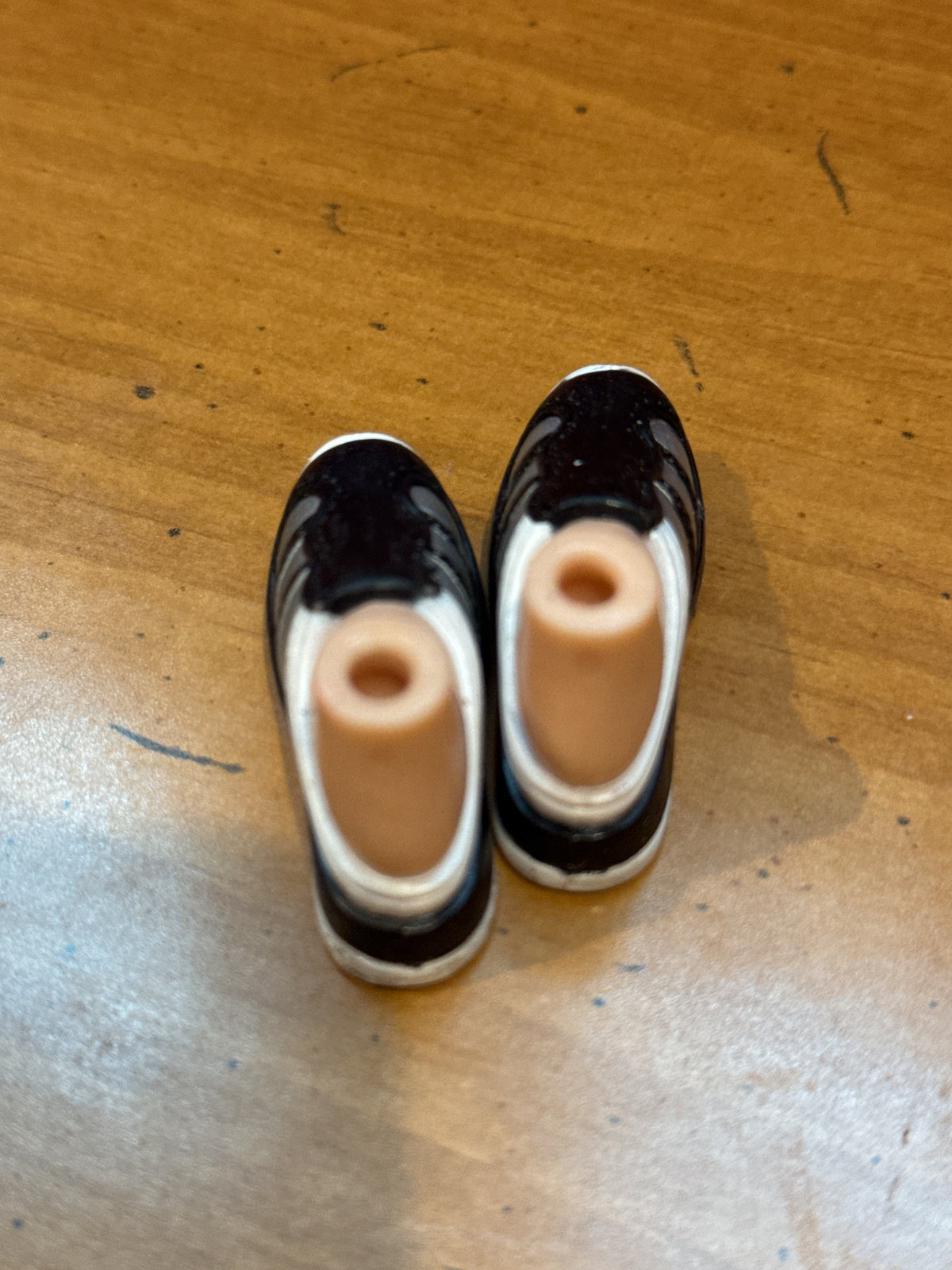 Bratz Dolls Blue Silver Sneakers Replacement Shoes One Pair