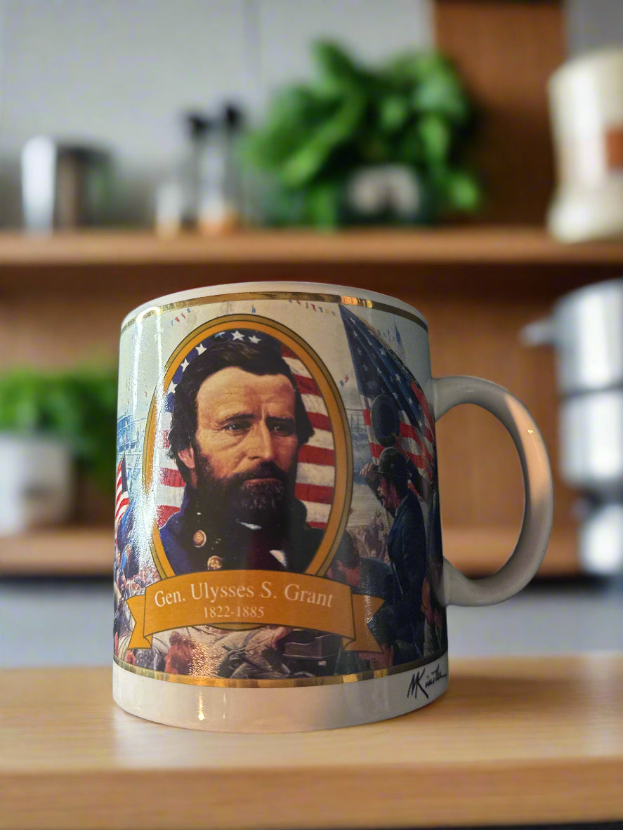 Mort Kunstler Gen. Ulysses S. Grant Commemorative Coffee Mug Glorious Fourth 16oz New in Box
