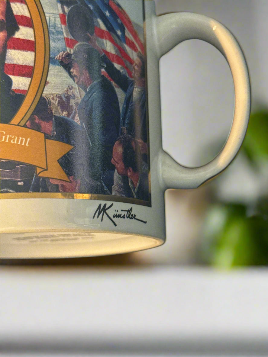 Mort Kunstler Gen. Ulysses S. Grant Commemorative Coffee Mug Glorious Fourth 16oz New in Box