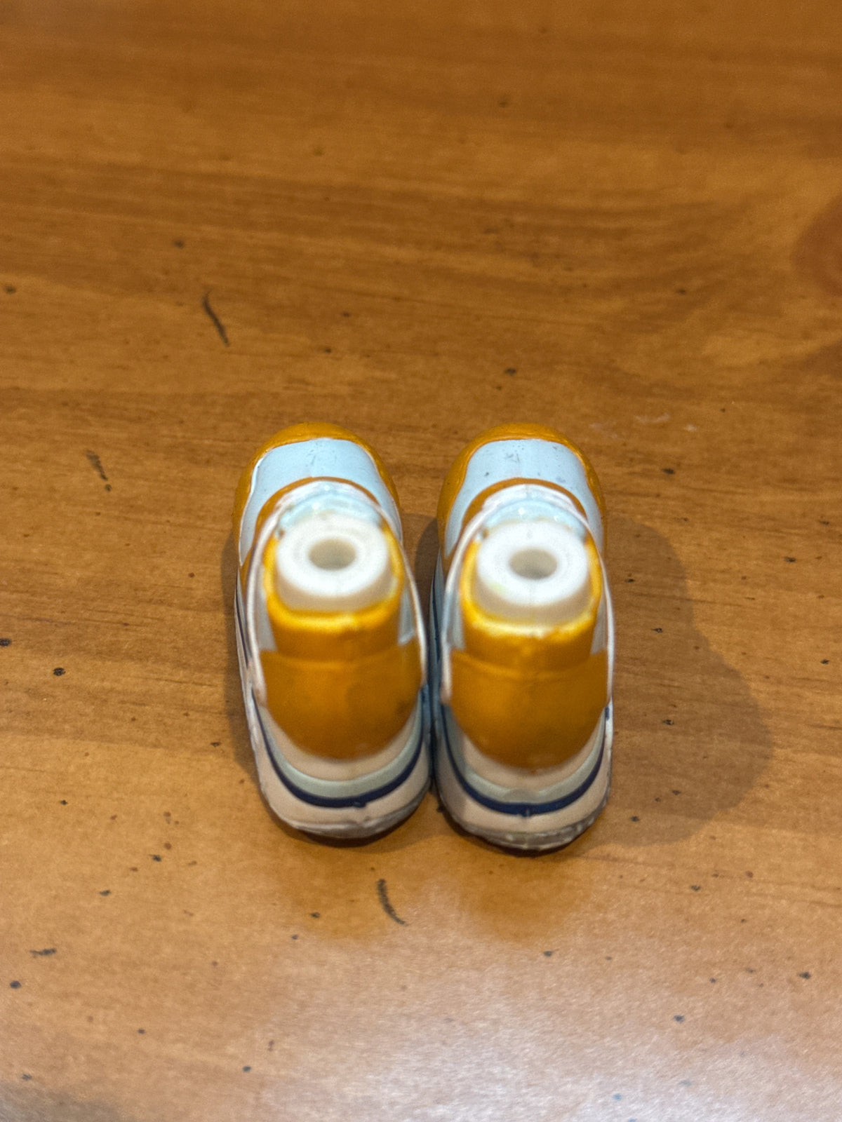 Bratz Dolls Tan Blue Sneakers Replacement Shoes One Pair
