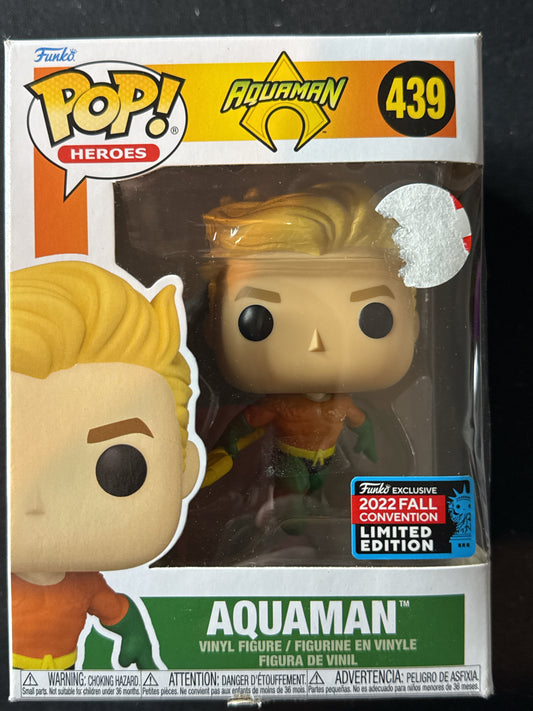 Funko Pop! Heroes Aquaman #439 Vinyl Figure New in Box