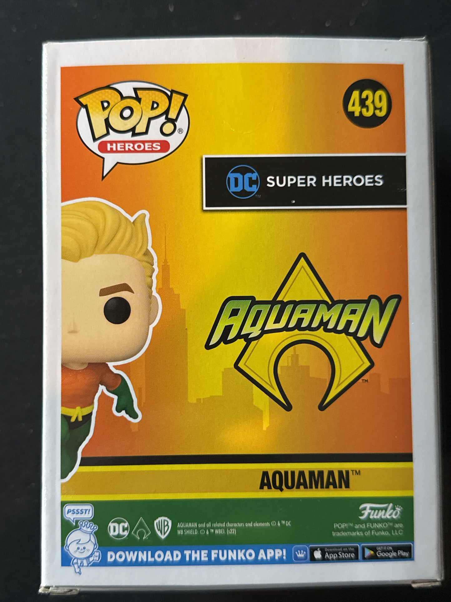 Funko Pop! Heroes Aquaman #439 Vinyl Figure New in Box