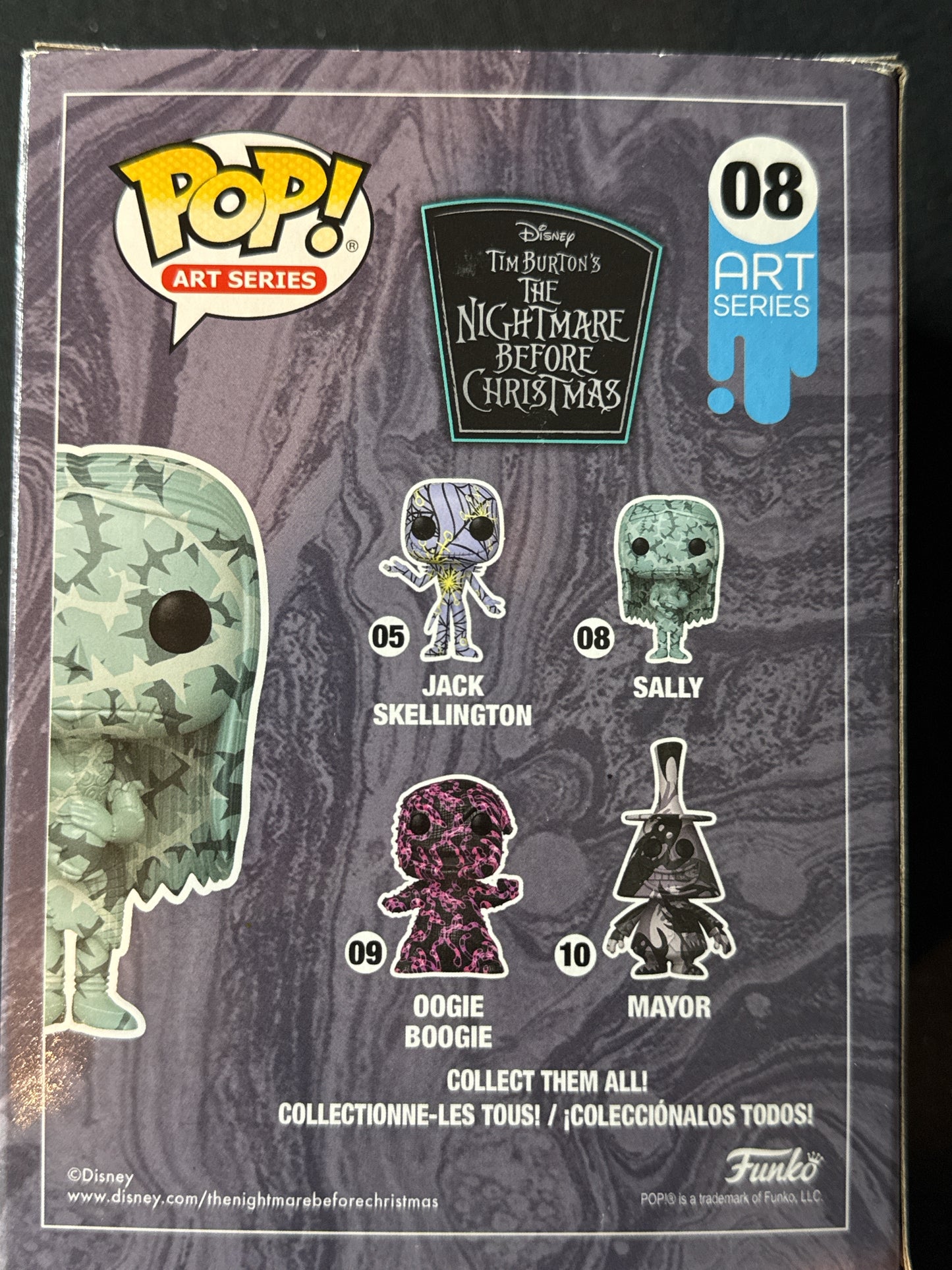 Funko Pop! Art Series Disney #08 Sally Vinyl Figure New in Box