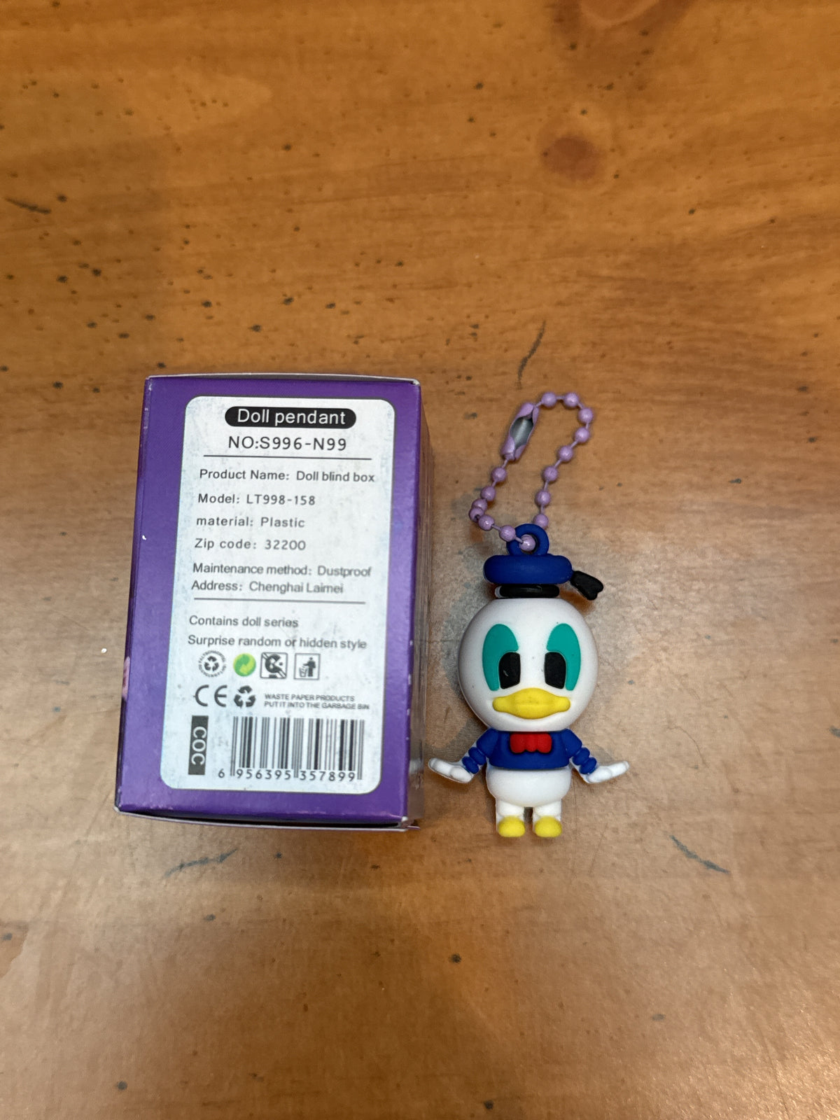 Disney Rekindle The Magic Mystery Blind Box Key Chain With Disney Figure