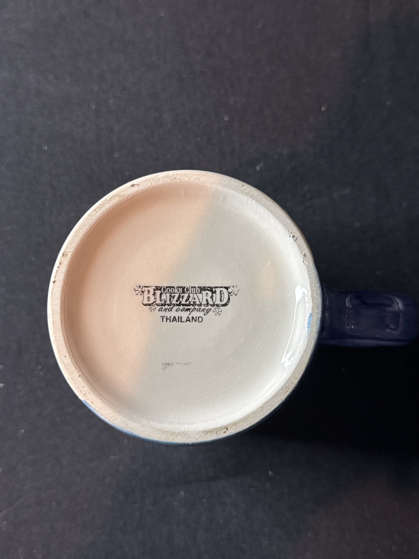 Cooks Club Blizzard & Company Snowman Coffee Cup Mug 3 7/8" Tall
