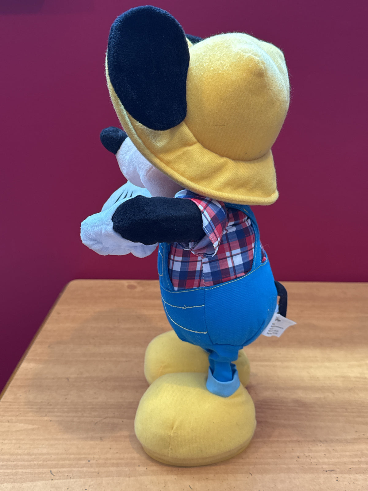 Disney 16" Farmer Mickey Mouse Interactive Sings & Dances Asks Questions E-I-Oh! Old McDonald