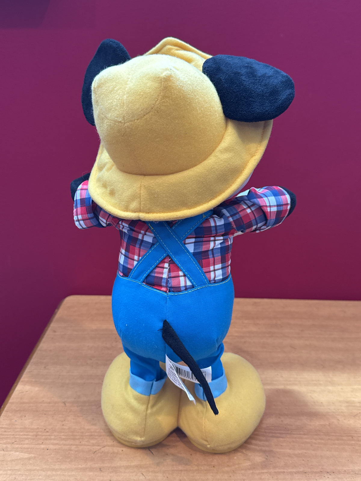 Disney 16" Farmer Mickey Mouse Interactive Sings & Dances Asks Questions E-I-Oh! Old McDonald