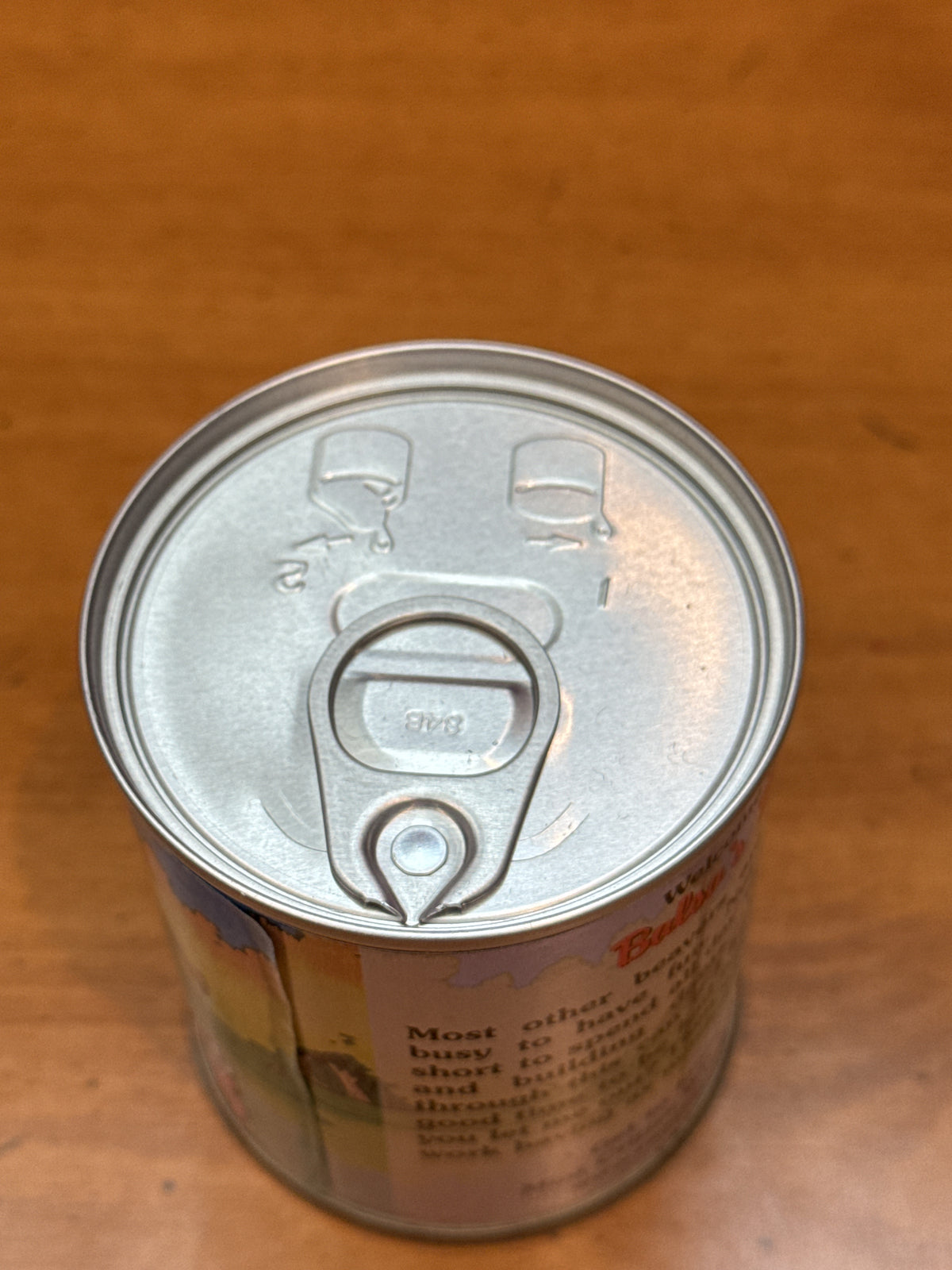 Mini Canned Critters Balsa The Beaver Sealed Can