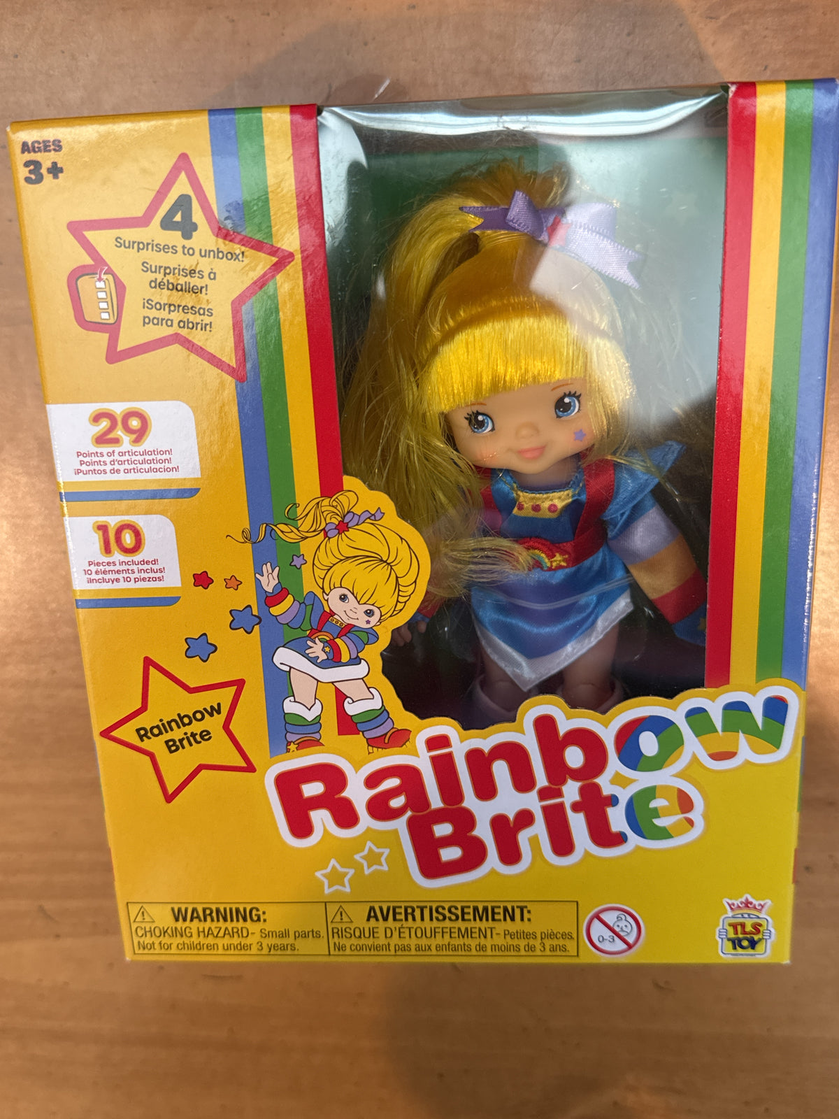 Rainbow Brite 5.5" Fashion Doll 40th Anniversary TLS Toys Loyal Subjects 2024 New in Box