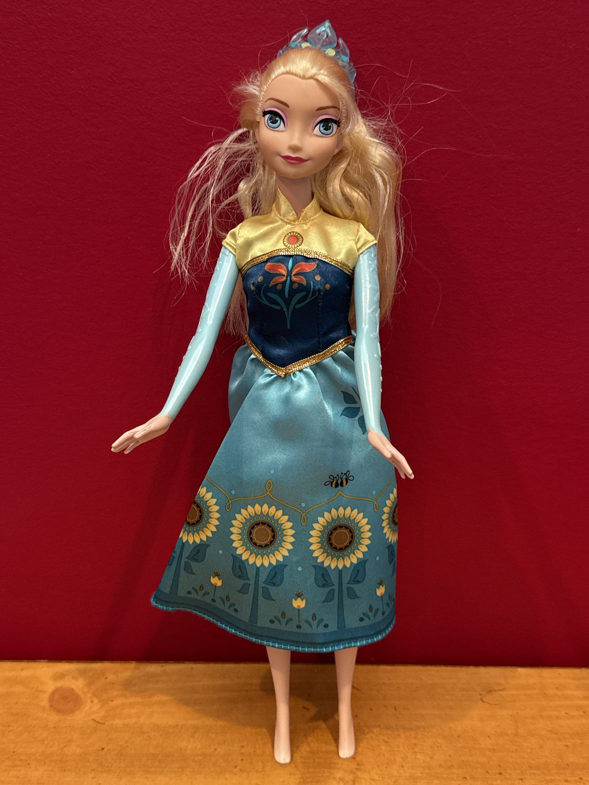 Disney Frozen Anna Doll 11" Tall
