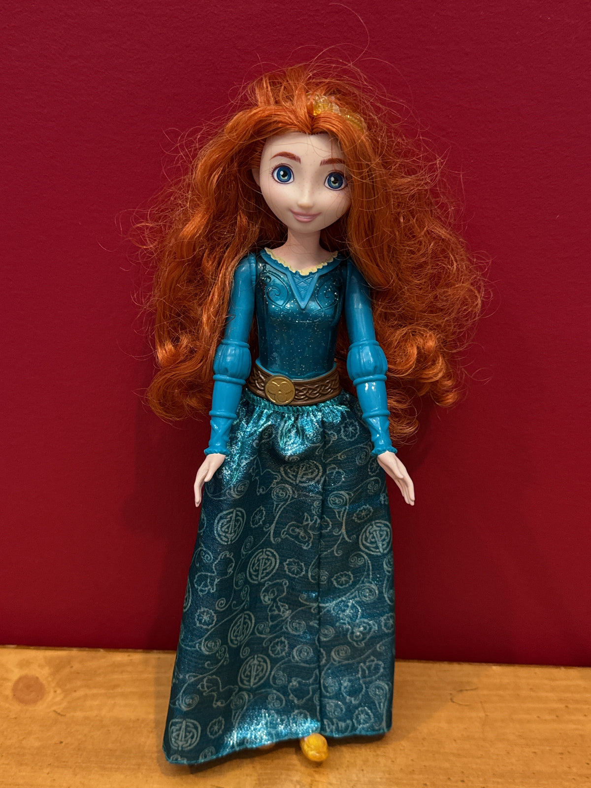 Disney Princess Doll Merida 100 Years 11" Tall