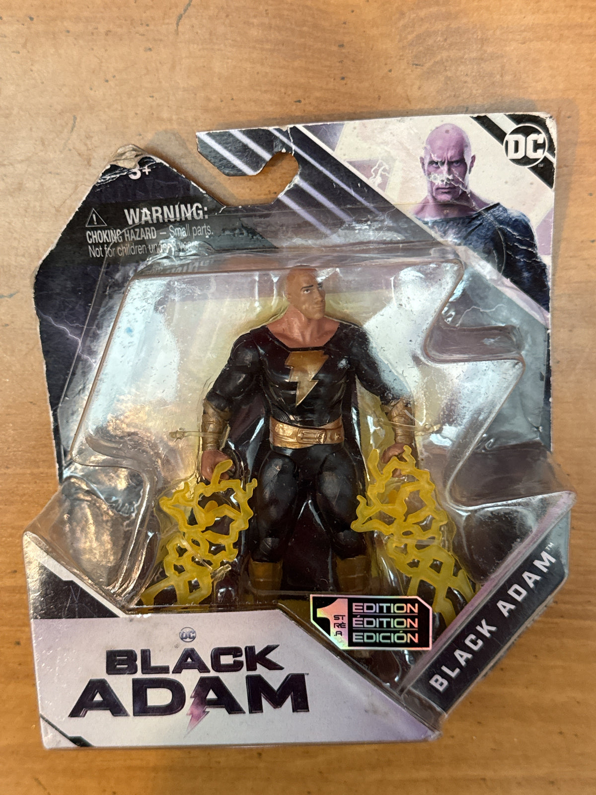 Black Adam Action Figure 1st Edition DC Comics 4" Spin Master New in Package